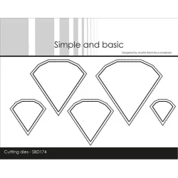 Simple and Basic Die "Diamonds Outline" 