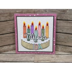 Simple and Basic Die "Crayons and Candles" 