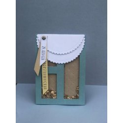 Simple and Basic Die "A6 - Card Front #3" 