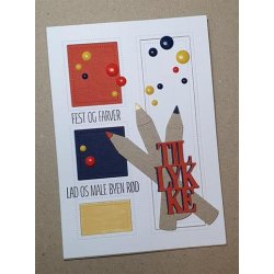 Simple and Basic Die "A6 - Card Front #3" 