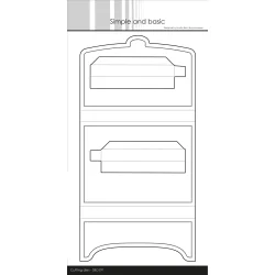 Simple and Basic Die "Giftbox for A6 Cards" 