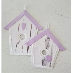 Simple and Basic Die "Bird Houses" 