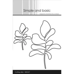 Simple and Basic Die "Branches - solid" 