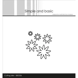 Simple and Basic Die "Fantasy Flower #2" 