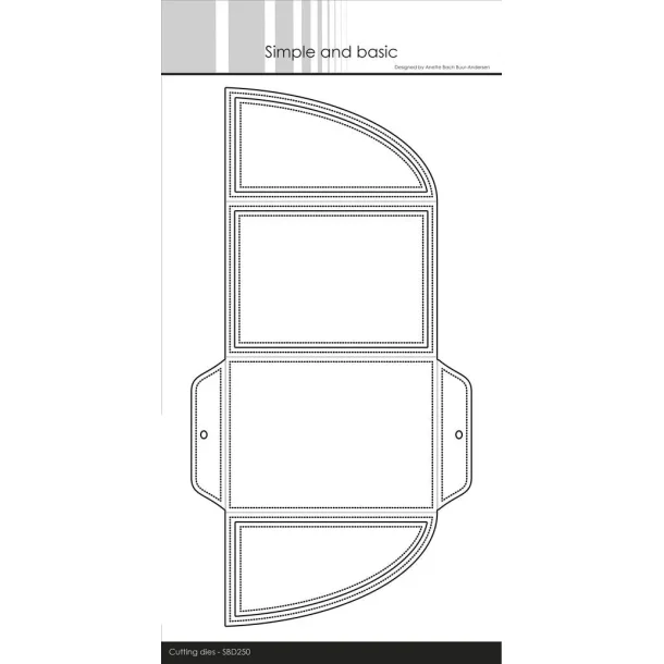 Simple and Basic Die "A7 - Gift Envelope" 
