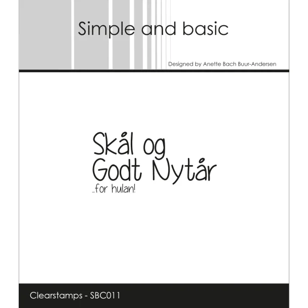 Simple and Basic: Stempel "Dansk Tekst"  