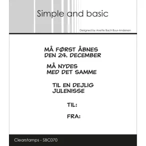 Simple and Basic: Stempel 