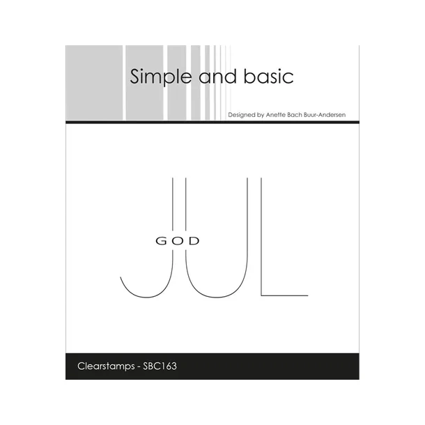 Simple and Basic: Stempel "God Jul"  