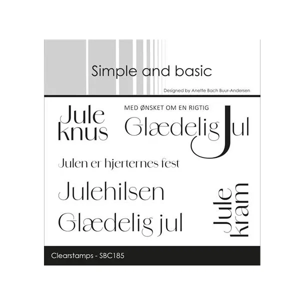 Simple and Basic: Stempel "Juleknus"  