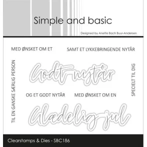 Simple and Basic: Stempel + Skyggedie 