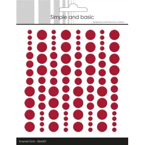 Simple and Basic: Enamel Dots 
