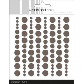 Simple and Basic: Enamel Dots 