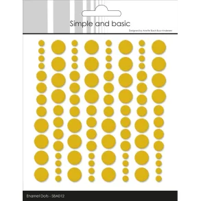 Simple and Basic: Enamel Dots 