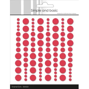 Simple and Basic: Enamel Dots 