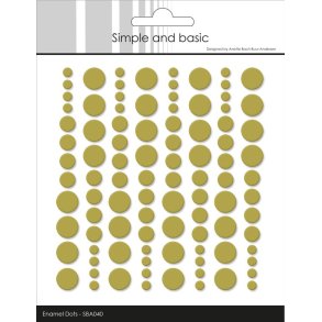 Simple and Basic: Enamel Dots 