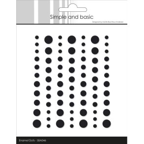 Simple and Basic: Matte Enamel Dots 