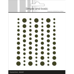 Simple and Basic: Matte Enamel Dots 