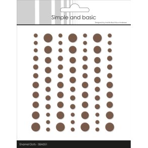 Simple and Basic: Matte Enamel Dots 