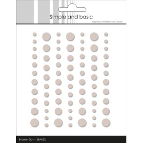 Simple and Basic: Matte Enamel Dots 