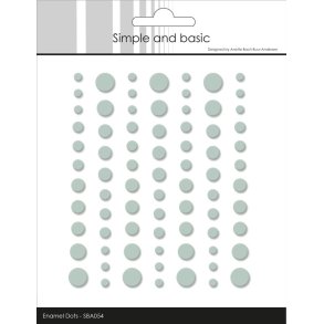 Simple and Basic: Matte Enamel Dots 