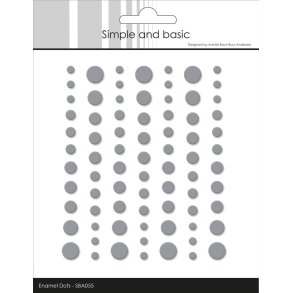 Simple and Basic: Matte Enamel Dots 