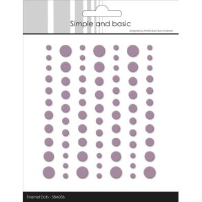 Simple and Basic: Matte Enamel Dots 