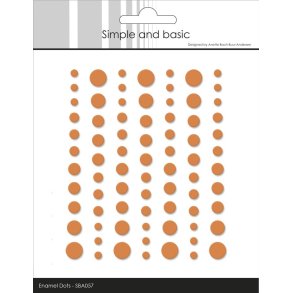 Simple and Basic: Matte Enamel Dots 