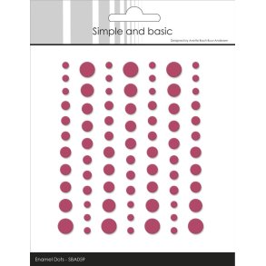 Simple and Basic: Matte Enamel Dots 