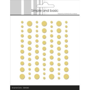 Simple and Basic: Matte Enamel Dots 