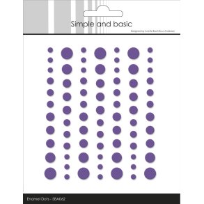 Simple and Basic: Matte Enamel Dots 