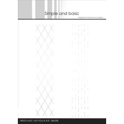 Simple and Basic: Press Plate/Hot Foil Plate "Background Strips"  