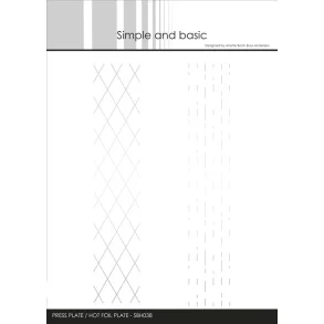 Simple and Basic: Press Plate/Hot Foil Plate 