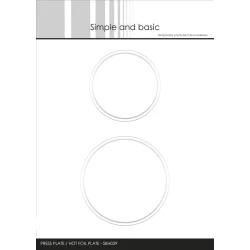 Simple and Basic: Press Plate/Hot Foil Plate "Circles"  