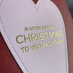 Simple and Basic: Stempel "Merry Christmas"  