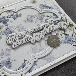Simple and Basic: Clearstamp &amp; Die "Danske Tekster"  