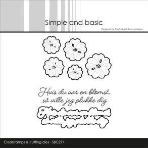 Simple and Basic: Clearstamp & Die 