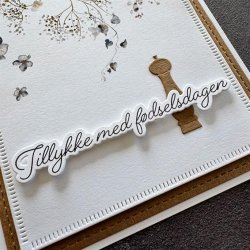 Simple and Basic: Clearstamp &amp; Dies "Danske Tekster"  