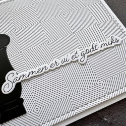 Simple and Basic: Clearstamp &amp; Dies "Danske Tekster"  