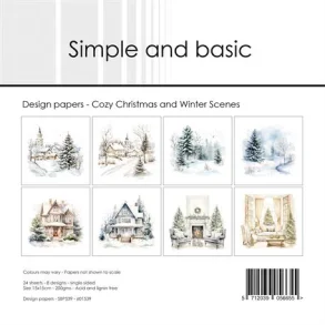 Simple & Basic Design: Cozy Christmas and Winter Scenes