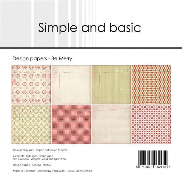 Simple &amp; Basic Design: Be Merry