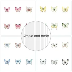 Simple &amp; Basic Design: "Beautiful Butterflies"