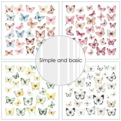 Simple &amp; Basic Design: "Beautiful Butterflies"