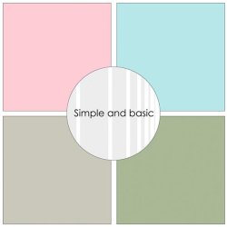 Simple &amp; Basic Design: "Cozy Watercolour Christmas"