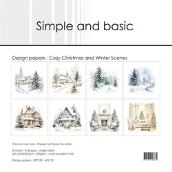 Simple &amp; Basic Design: Cozy Christmas and Winter Scenes