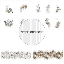 Simple &amp; Basic Design: Silver Christmas