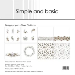 Simple &amp; Basic Design: Silver Christmas