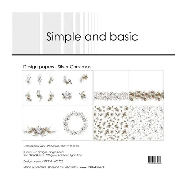 Simple &amp; Basic Design: Silver Christmas