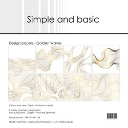 Simple &amp; Basic Design: "Golden Waves"