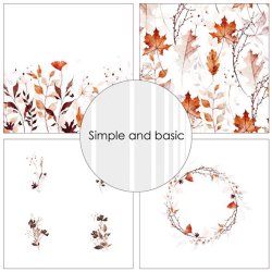 Simple &amp; Basic Design: "Autumn Leaves"