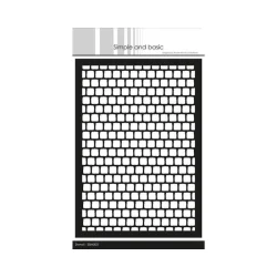 Simple and Basic stencil: "Cobblestones"  